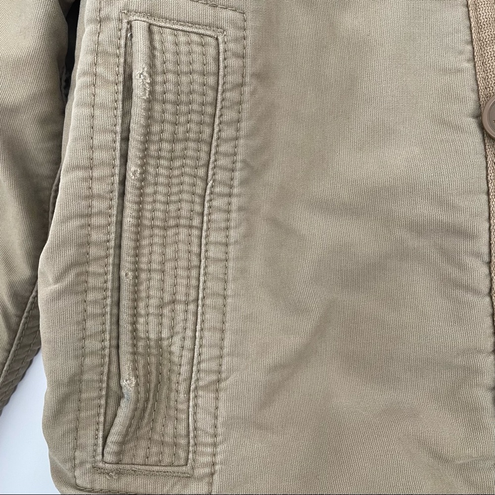 Vintage Abercrombie & Fitch Adirondack Sherpa Lined Work Jacket Coat Mens Medium - Picture 9 of 12